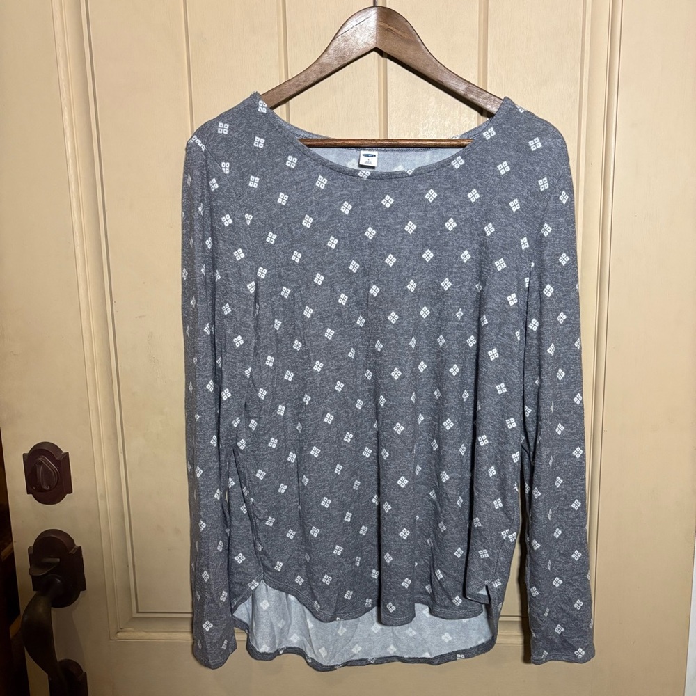 Old Navy Long Sleeve Sleep Shirt